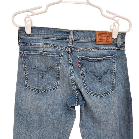 Levi's Strauss & Co. 602 Pin Slim Straight Leg Jeans Light Blue Size 28 - Picture 6 of 9
